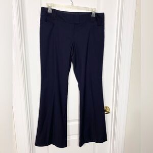 Y2K The Limited Drew Fit Flare Leg High Waist Pants Navy Size 14R